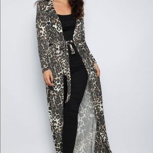 Leopard Print Slinky duster